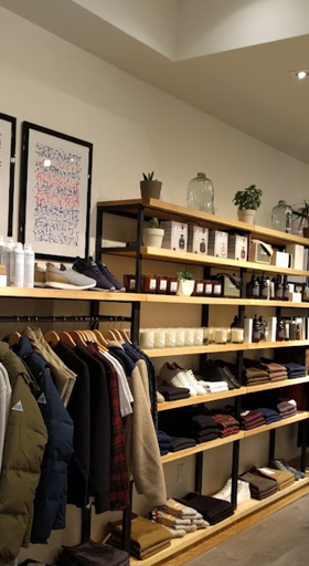 An inside look of Park & Province brand store