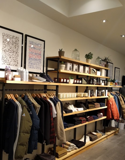 An inside look of Park & Province brand store