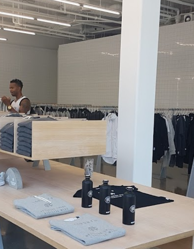 An inside look of Reigning Champ brand store