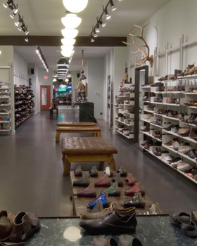 An inside look of Gravity Pope brand store