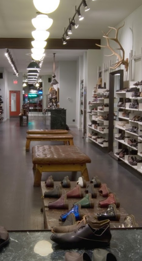 An inside look of Gravity Pope brand store