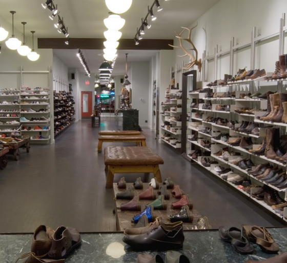 An inside look of Gravity Pope brand store