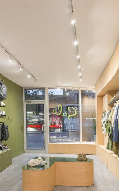 An inside look of Muddy George brand store