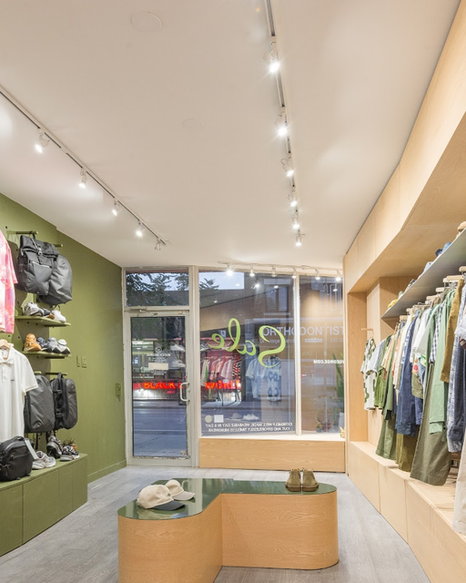 An inside look of Muddy George brand store