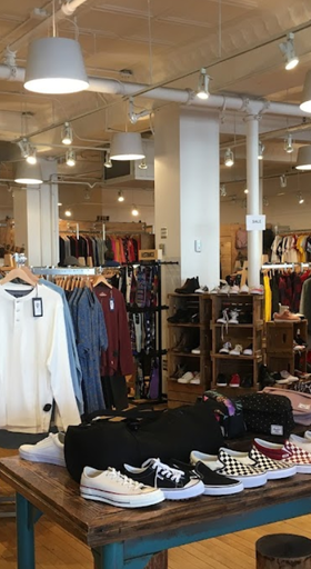 An inside look of 8th & Main brand store