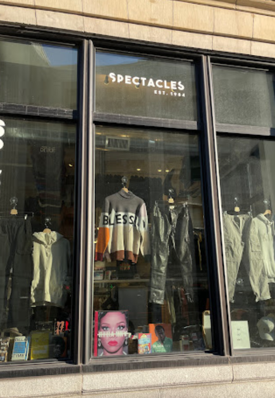 An inside look of Spectacles brand store
