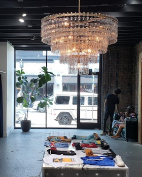 An inside look of Sneaker Politics brand store