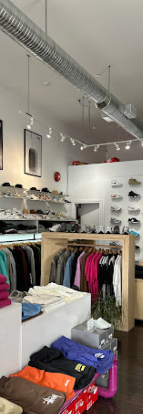 An inside look of The Corner Store brand store