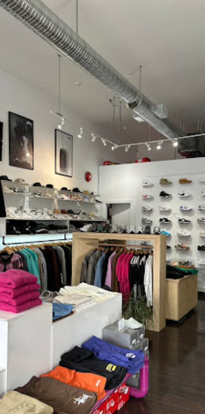 An inside look of The Corner Store brand store