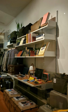 An inside look of Monocle Shop brand store