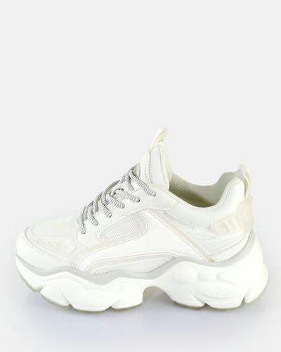 An image of Buffalo London white sneaker