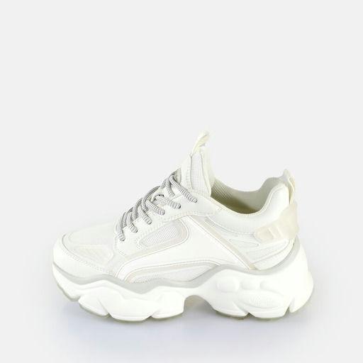 An image of Buffalo London white sneaker