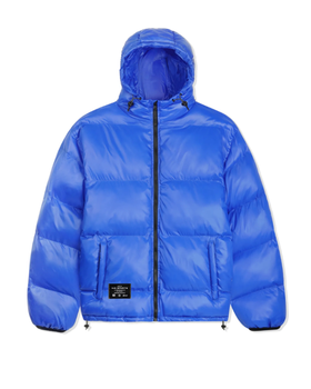 An image of Cash Only blue puffer jacket