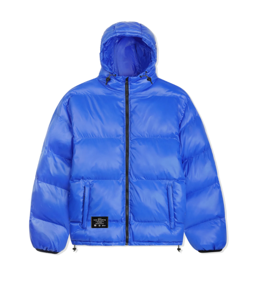 An image of Cash Only blue puffer jacket