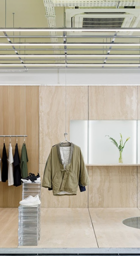 An inside image of THE NEXT DOOR Paris store
