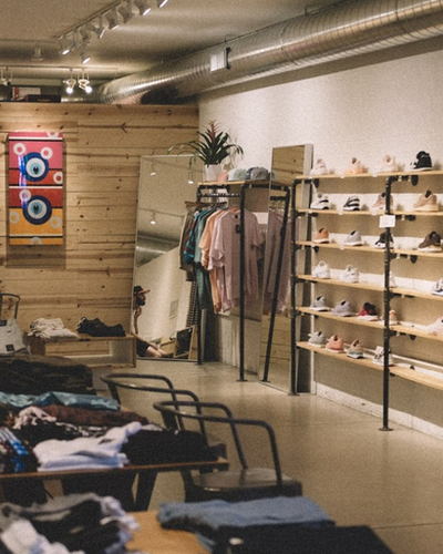 An inside image of DVSN WEST store