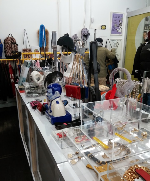 An inside image of VFILES 12 Mercer store