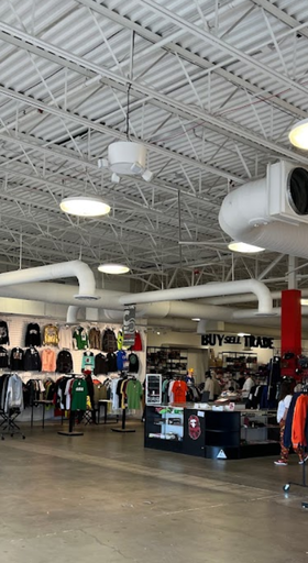 An inside image of Culture Street store