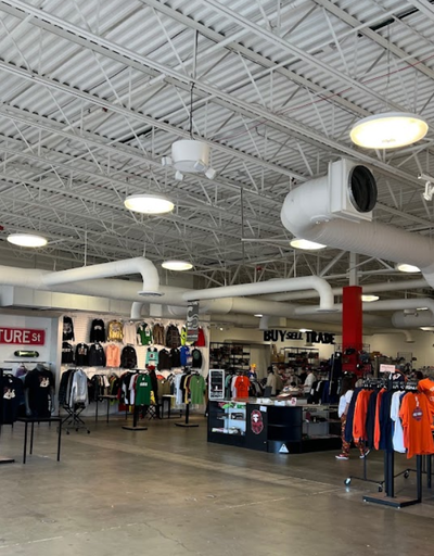 An inside image of Culture Street store