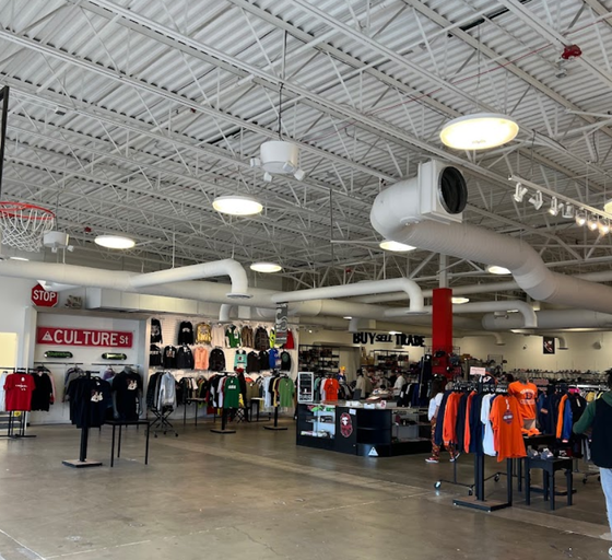 An inside image of Culture Street store