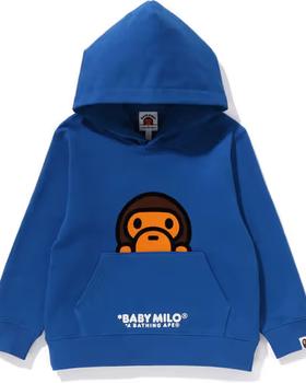 An image of Bape Baby baby milo pullover hoodie kids