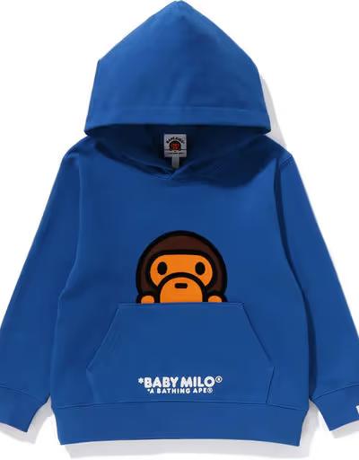 An image of Bape Baby baby milo pullover hoodie kids