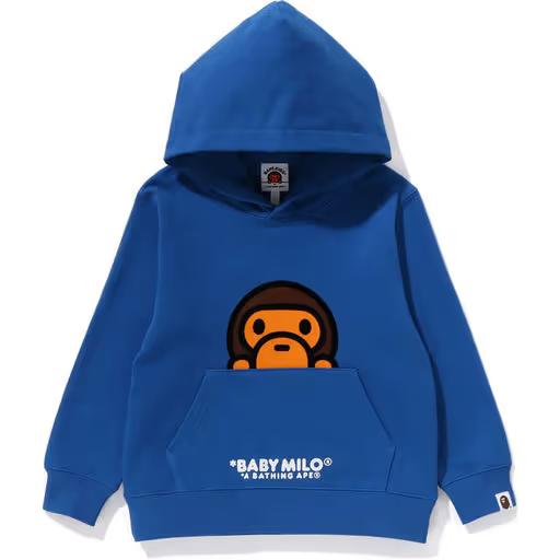 An image of Bape Baby baby milo pullover hoodie kids