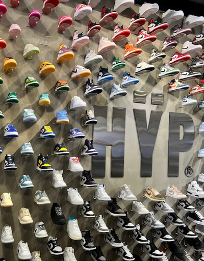 An inside image of HYP store