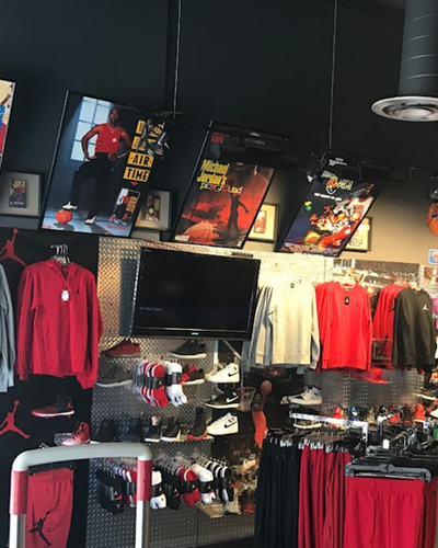 An inside image of Sole Street denver store