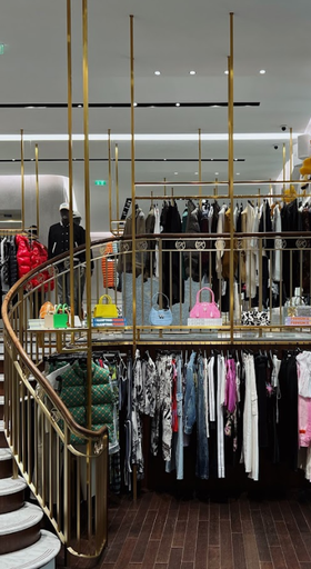 An inside image of Kith Paris store