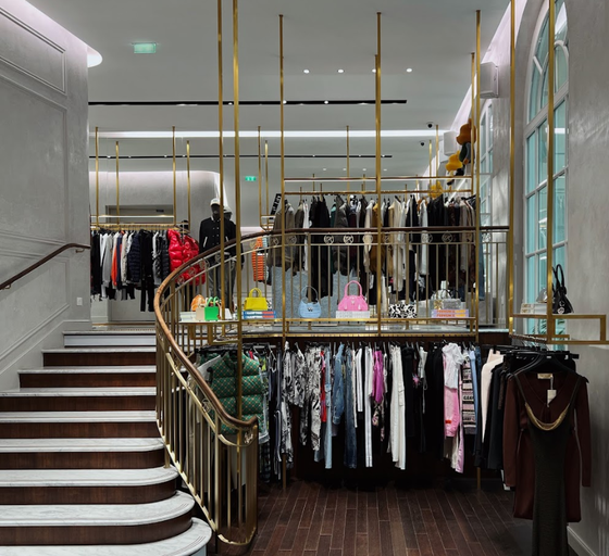 An inside image of Kith Paris store