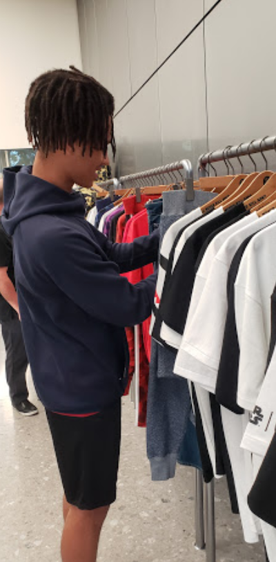 An inside image of BAPE STORE MIAMI store