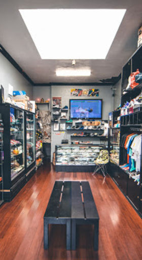 An inside image of Dream Team SF store