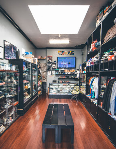 An inside image of Dream Team SF store