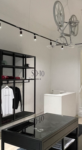 An inside image of SOTO Store amsterdam store