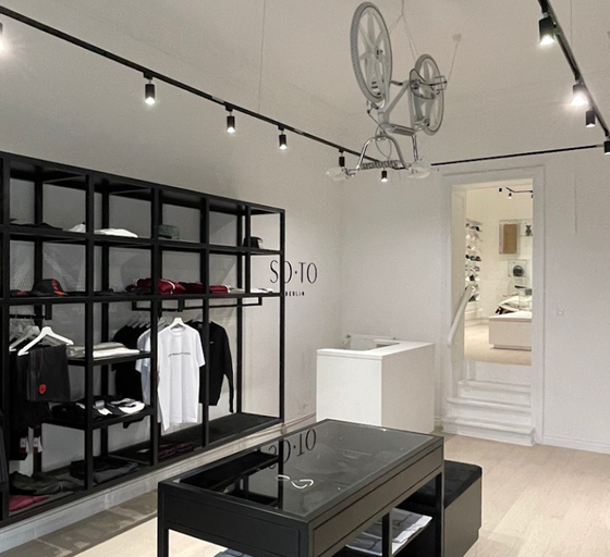 An inside image of SOTO Store amsterdam store