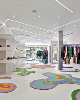 An inside image of MRKT store