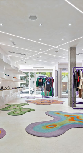 An inside image of MRKT store