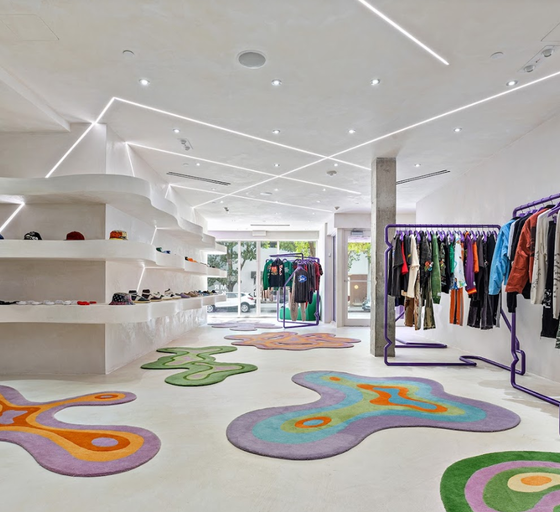 An inside image of MRKT store