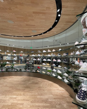 An inside image of Kith Hawaii store