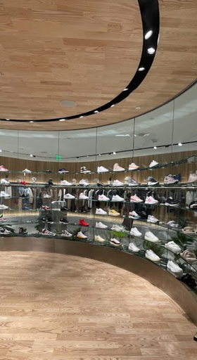 An inside image of Kith Hawaii store