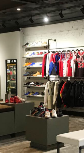 An inside image of Major DC store
