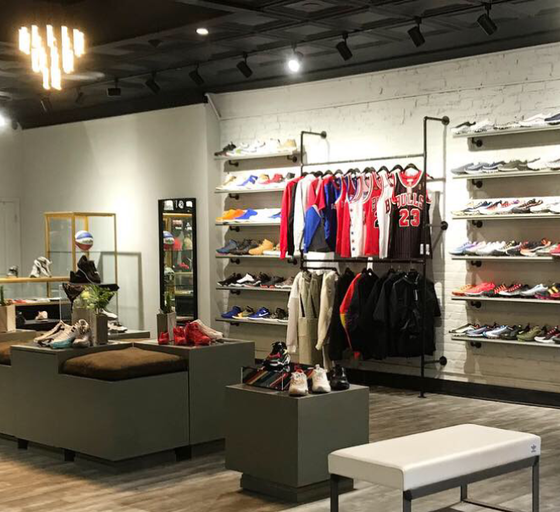 An inside image of Major DC store