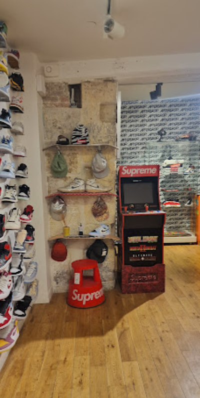 An inside image of Afterdrop store