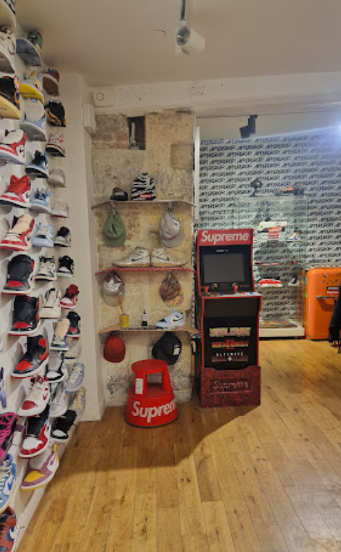 An inside image of Afterdrop store