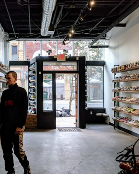 An inside image of Index PDX store
