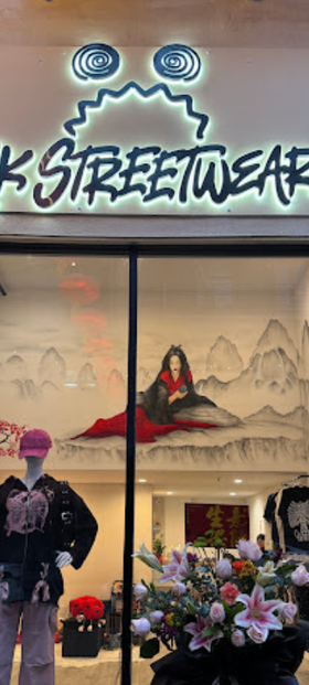 An inside image of MK Streetwear store