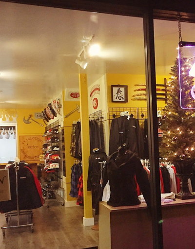 An inside image of 415 Clothing store