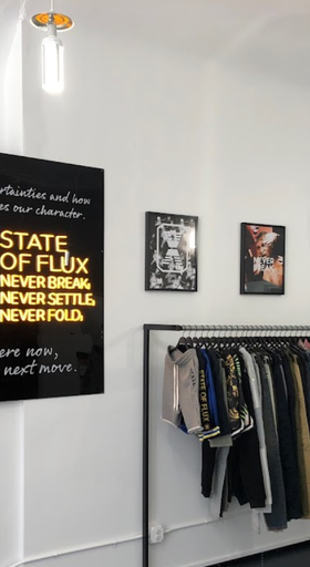 An inside image of State of Flux store