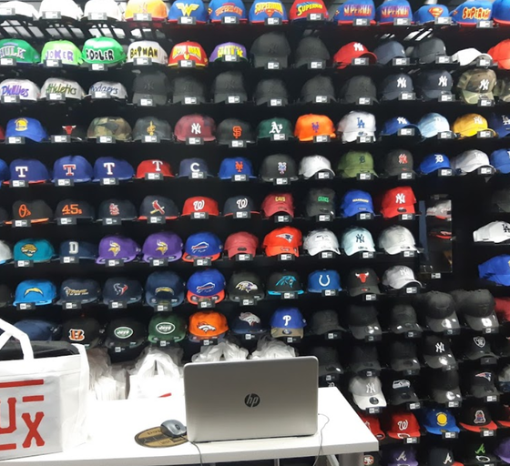 An inside image of Lux Sneakerstore store